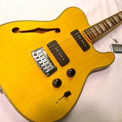 Brass Hardtail Hard Tail Fixed Guitar Bridge 2-1/16'' (52.4mm) String Spacing image 4