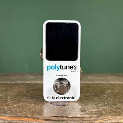 TC Electronic PolyTune 2 Mini Tuning Pedal 2010s - White image 2
