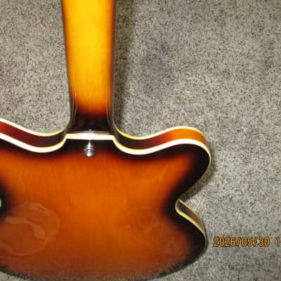 Hofner Contemporary Series Verythin Bass, Rosewood Fretboard, 2006 - 2026 - Antique Sunburst image 9
