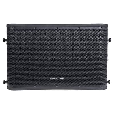 ZS-112BPW-PAIR | ZETHUS Series Pair of 12” Powered 2-Way Line Array Loudspeaker System w/ Two Titanium Compression Drivers, Onboard DSP, Black image 3