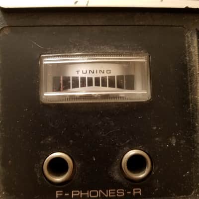 Brother Weird Atomic Age Charisma II BR-5 Quadrophonic Stereo System BSR Turntable 8-Track AM FM Radio 1970s - Cream and black Plastic image 12