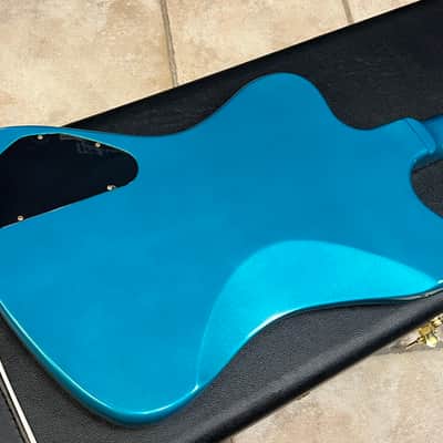 2026 Gibson Custom 1965 Non-Reverse Firebird V 12-String Reissue Aqua Mist VOS image 8