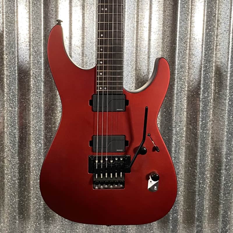 ESP LTD M-1000 Candy Apple Red Guitar & Case #0016 Used image 1