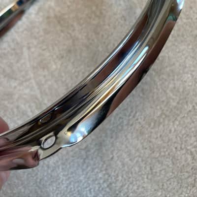 Gibraltar 10” Tom drum hoop - 6 hole 00s - Chrome image 3