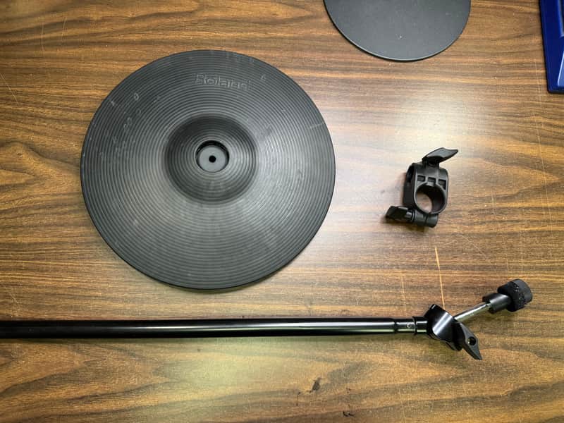 Roland CY-13R 3 Way Trigger V-Cymbal Ride V-Drum Pad w/Arm & Clamp - Z9L4238 image 1