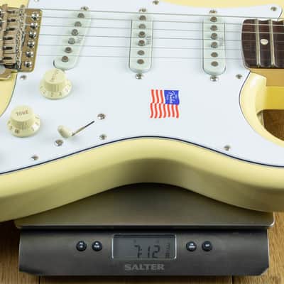 Fender Yngwie Malmsteen Strat Rosewood Vintage White US24043073 image 4