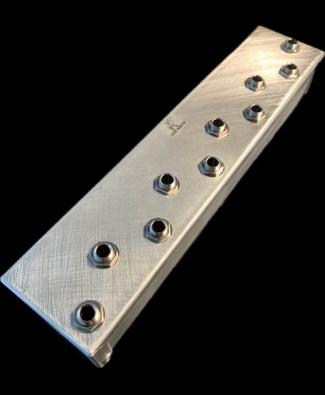 Loop-Master Pedals 10-Way PedalBoard Patcher/Junction Box Strip IN STOCK USA MADE! image 1