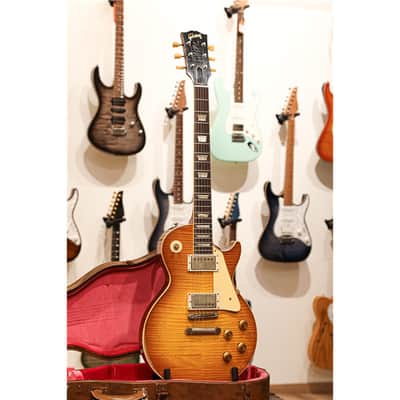 GIBSON 1959 Les Paul Golden Poppy Burst Heavy Aged image 3