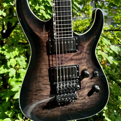 ESP E-II Horizon FR-II - See Thru Black Sunburst image 1