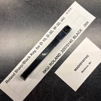 ORIGINAL Roland Replacement SHARP/BLACK Key, Unweighted (22575140) for Juno-1, D-10/20, HS-10, W-30, etc