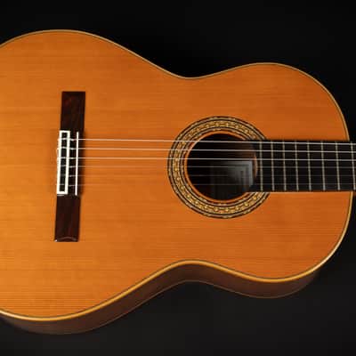 1999 Ricardo Sanchis Carpio III AM - Natural | All Solid Vintage Spanish Masterbuilt Classical Guitar Cedar Rosewood | Case image 4