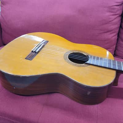 Aria  A555 Classical Guitar Made in Japan - Natural image 9