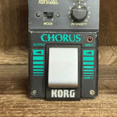 Korg CHR-1 Chorus 1980s - Black image 1