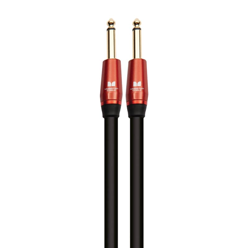 Monster MACST2-21WW Prolink Acoustic 1/4" Instrument Cable. 21 ft - Straight to Straight image 1