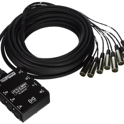 Hosa LittleBro850 LITTLE BRO' SH 8X0 8 XLR Sends - 50'