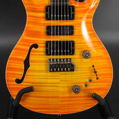 PRS Special 22 Semi-Hollow Private Stock Ltd Ed Citrus Glow 1-Of-85 #5057 image 1
