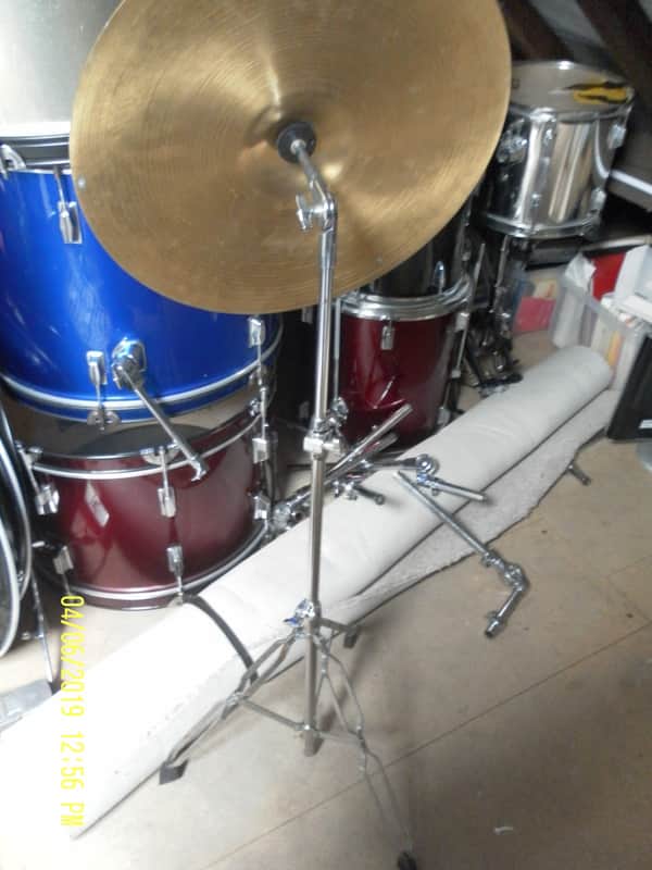 Unknown vintage stand and cymbal image 1