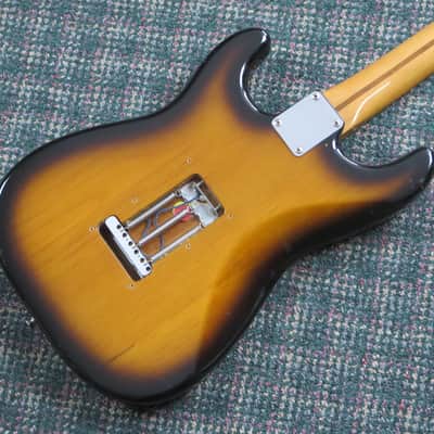 1991 Fender American Vintage 57 Stratocaster Reissue Two-Tone Sunburst! w/OHSC image 4