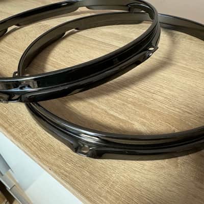 Black Nickel 12” Drum Hoops image 2