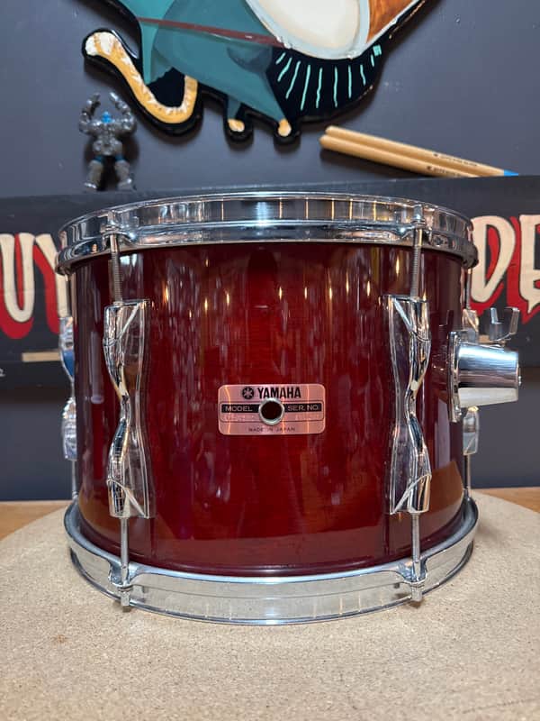 Yamaha TT-913RC Recording Custom 13x9" Rack Tom 1982 - 1991 - Cherry image 1