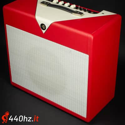 Divided by 13 SJT 10/20 1x12 Combo 230V - Red Tolex/Cream V image 2
