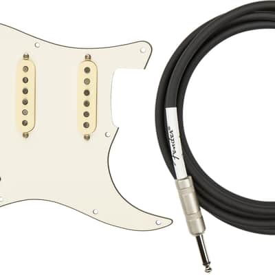 Fender Custom Shop '69 SSS Pre-Wired Stratocaster Pickguard w/ Instrument Cable image 1