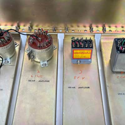Cinema Engineering Tube Line Amps (2x) 101-AX, (3x) 102-AX, 102-A M, HV-T D Amplifiers, Power Supply & Rack image 11