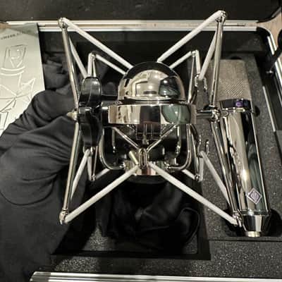 Neumann U 87 Rhodium Edition Set – 50th Anniversary Limited Edition (Serial No. 176/500) image 9