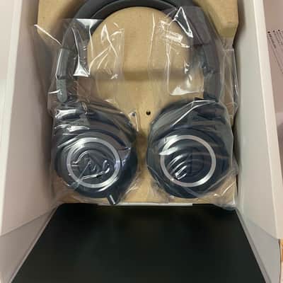Audio-Technica ATH-M50X Black New in OPENED BOX 2000's - BLACK image 3