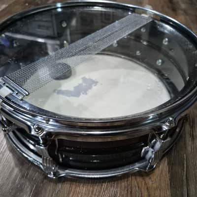 Ludwig LM404 Acrolite 5x14" Aluminum Snare Drum Black/White Badge Black Galaxy image 5