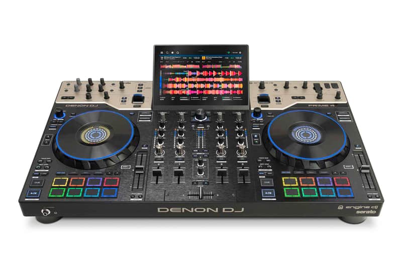 Denon DJ PRIME 4 G2 4-Channel Standalone DJ System With Built-In FX, Lighting Output, And Stems image 1