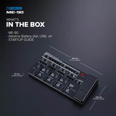 Boss ME-90 Guitar Multi-effects Pedal image 10