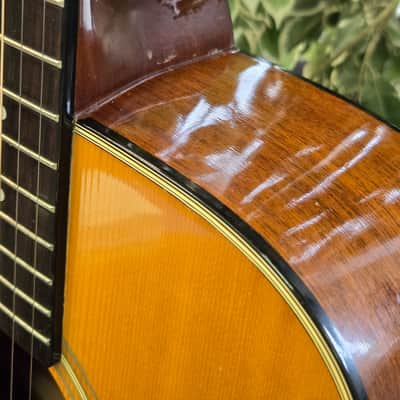 Sigma DM-5 Dreadnought MIJ Acoustic Guitar 1990's - Natural image 6
