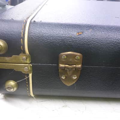 Case Mid-to-Late 1960's Ess Custom Built Case: Hartford, Conn. Latches '60's - Black Tolex & Wine Plush image 13