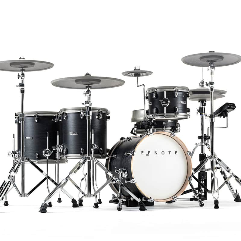 EFNOTE 5X Electronic Drum Set Black Oak image 1