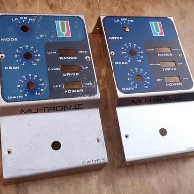 Restoration Panel for Musitronics Mu-Tron III --- Replaces Worn Out Top Aluminum Panel image 15