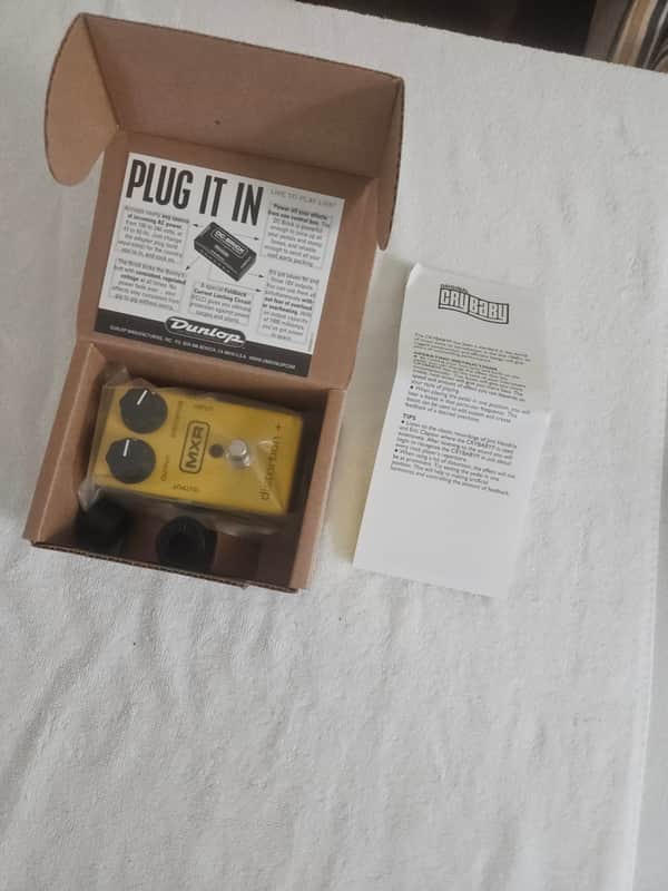 MXR fx pedal, mint condition in the box with paperwork M 104 image 1