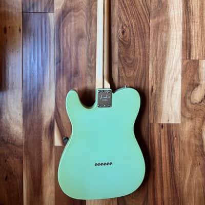 2015 Fender American Standard Telecaster w/ Bigsby - Refinished Aged Pistachio Nitro image 5