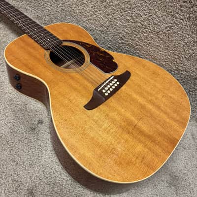 Fender Villager 12-String Acoustic Electric Guitar W Deluxe Bag image 2