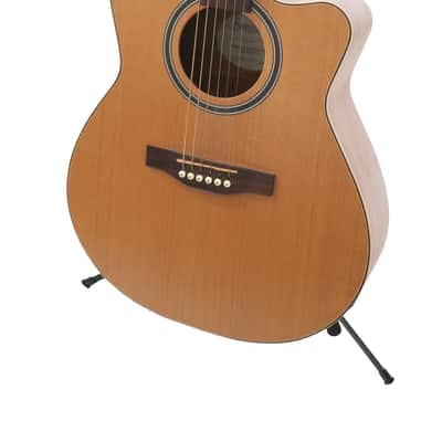 Simon & Patrick Songsmith Concert Hall Acoustic Guitar 2010s - Semi-Gloss Burst image 7