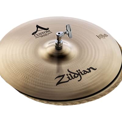 Zildjian 15" A Custom Mastersound Hi-Hats - Pair image 1