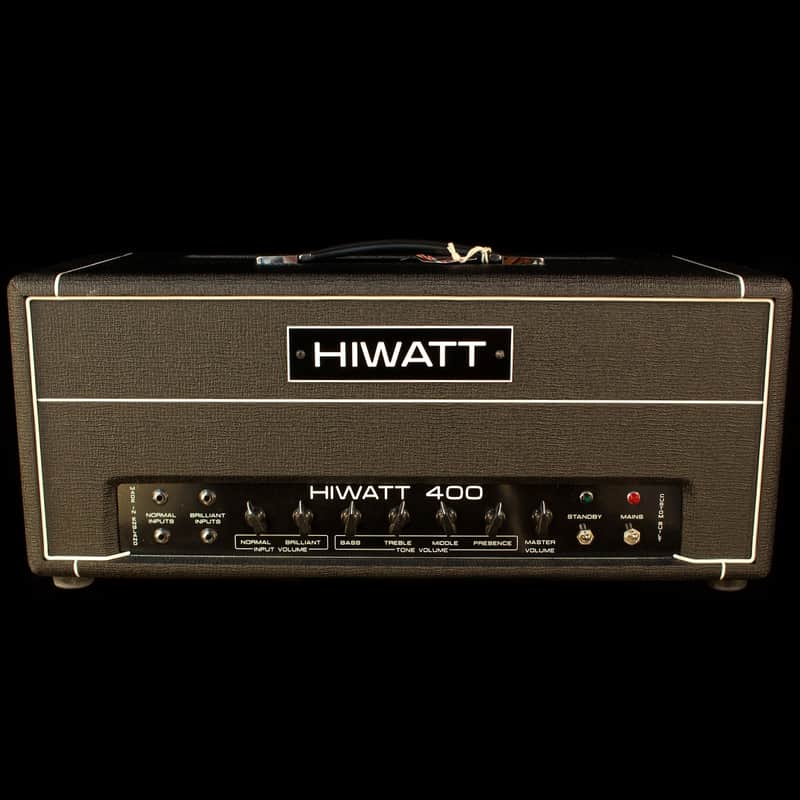 Hiwatt Custom Built DR-405 2005 400w Bass Head 6xKT-88's Great with Guitar Eats Pedals Rare Find NOS Bild 1