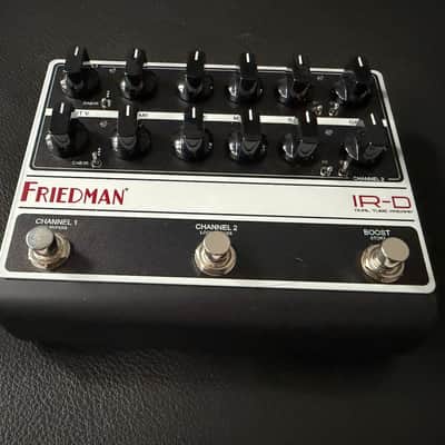 Friedman IR-D Dual Tube Preamp 2024 - Present - Black / Silver image 1