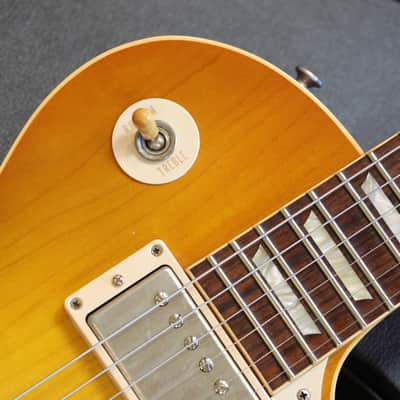 2006 Gibson Custom Shop 1960 Historic Reissue Les Paul Standard Electric Guitar Lemonburst + COA OHSC image 4