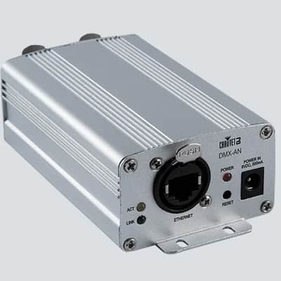 Chauvet DJ DMX-AN2 Multipurpose Art-Net/sACN Node Bundle with DMX Cable and Austin Bazaar Polishing Cloth image 5