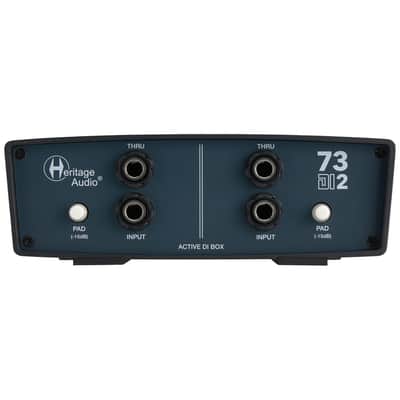 Heritage Audio 73 DI 2 Dual-Channel Active DI Box image 4