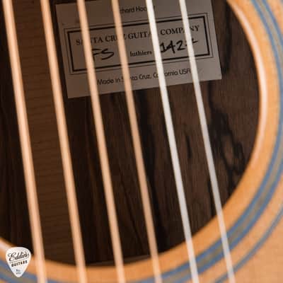 Santa Cruz Fingerstyle Custom - Ancient Orcas Island Cedar & Mun Ebony image 18