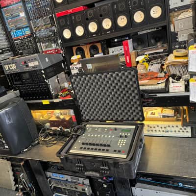 Original BLACK Emu SP1200 Sampling Drum SP-1200 reissue E mu vintage Big Knobs w/case ARMENS image 1