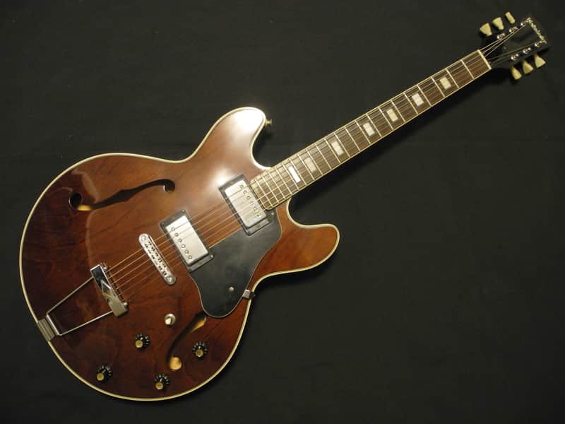 1976 Westminster Japan ES-330 Hollow Body SA480B Matsumoku Dark