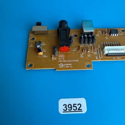 M-AUDIO OXYGEN 25 MKIII MIDI Controller Keyboard Part: ON/OFF USB Circuit Board image 8